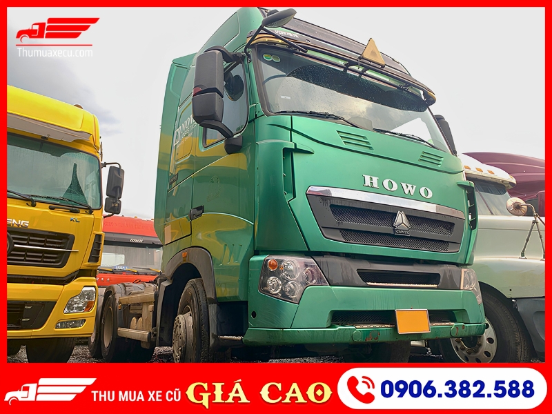Đại lý chuyên thu mua xe đầu kéo Howo cũ trên toàn quốc