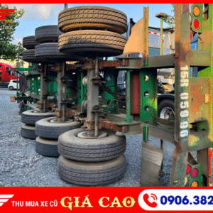 Thu mua rơ mooc xương phế liệu - thu mua giá tốt