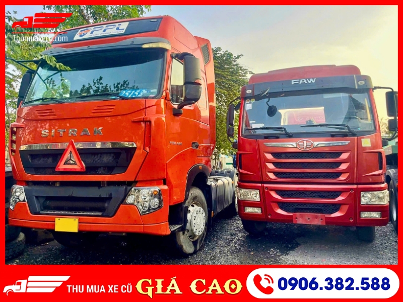 Thu mua xe Howo cũ tận nơi - thanh toán trong ngày