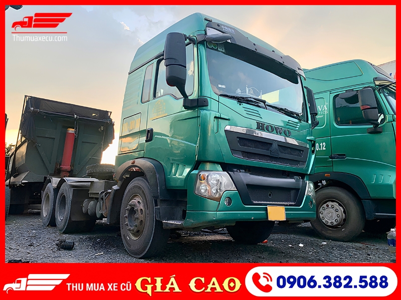 Xe đầu kéo Howo dù đã cũ nhưng vẫn được chúng tôi thu mua với giá cao