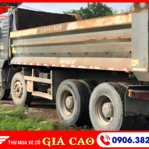 Thu mua xe tải ben SHACMAN đã qua sử dụng