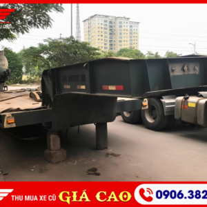 Fooc chuyên dụng - Mooc lùn chở cơ giới cũ qua sử dụng