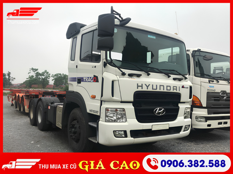 Thu mua xe đầu kéo Huyndai cũ qua sử dụng giá cao toàn quốc